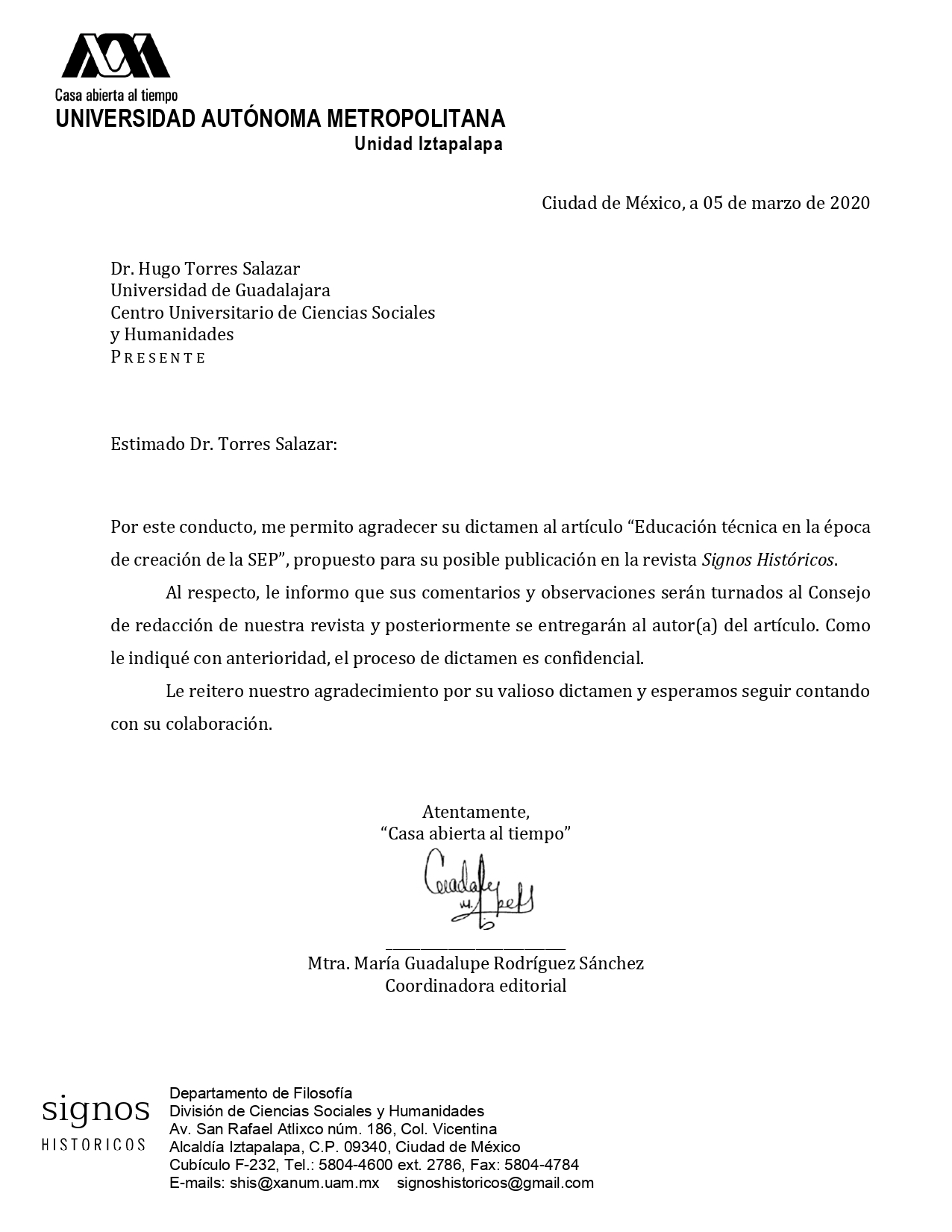 Constancia 6